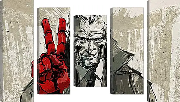 Модульная картина - Metal Gear Модульная картина - Metal Gear
