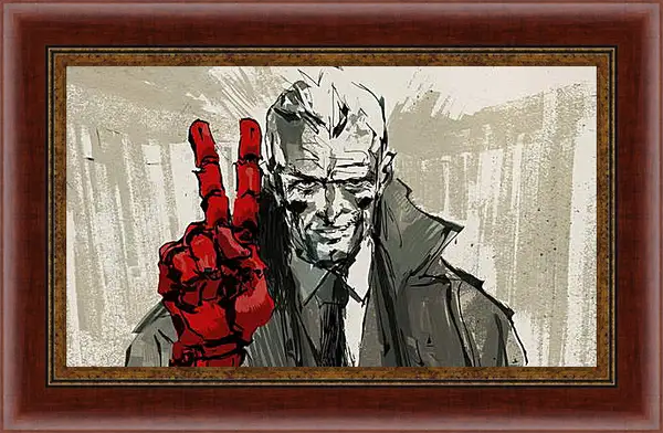 Картина в раме - Metal Gear Картина в раме - Metal Gear