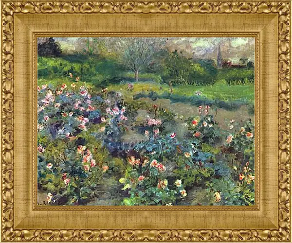 Картина в раме - The Garden of Roses. Пьер Огюст Ренуар Картина в раме - The Garden of Roses. Пьер Огюст Ренуар