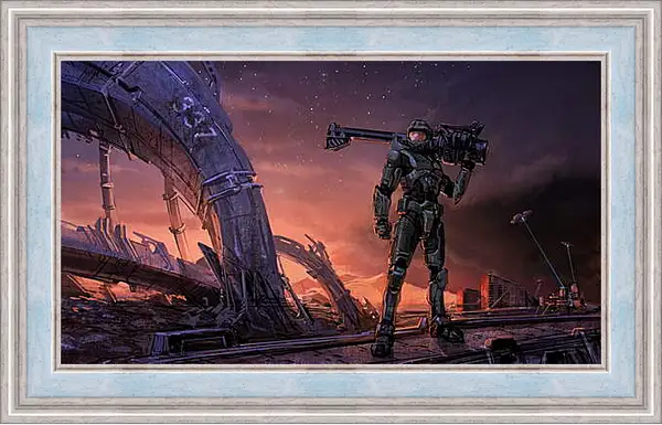 Картина в раме - Halo Картина в раме - Halo