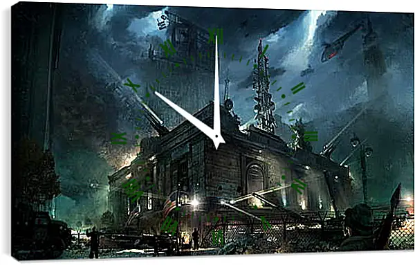 Часы картина - Crysis 2 Часы картина - Crysis 2