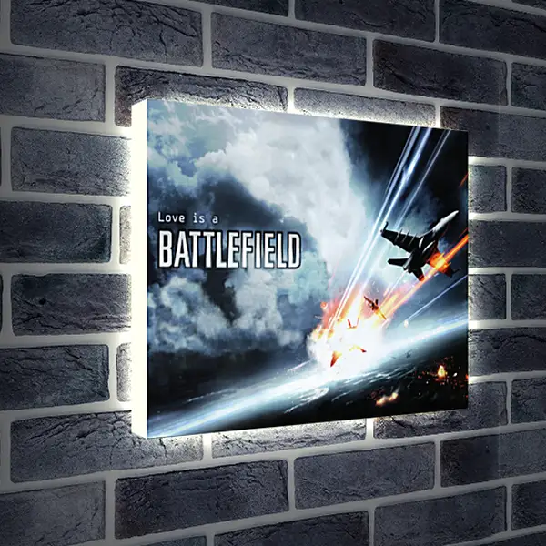 Лайтбокс световая панель - Battlefield 3 Лайтбокс световая панель - Battlefield 3