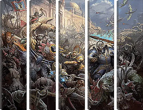 Модульная картина - Warhammer Модульная картина - Warhammer