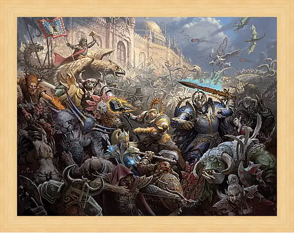 Картина в раме - Warhammer Картина в раме - Warhammer