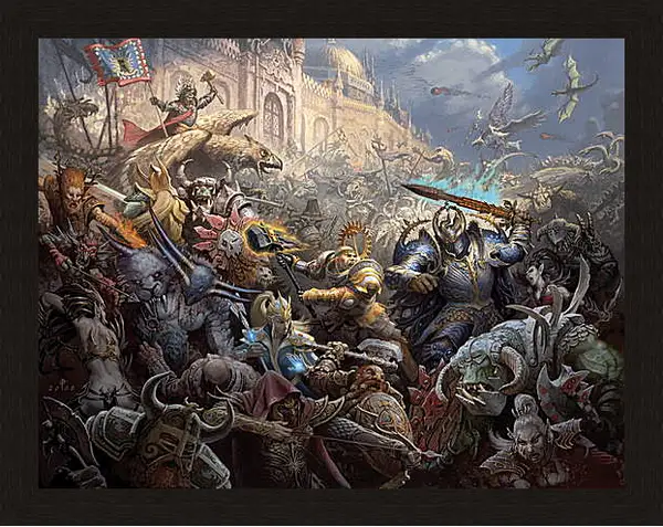 Картина в раме - Warhammer Картина в раме - Warhammer