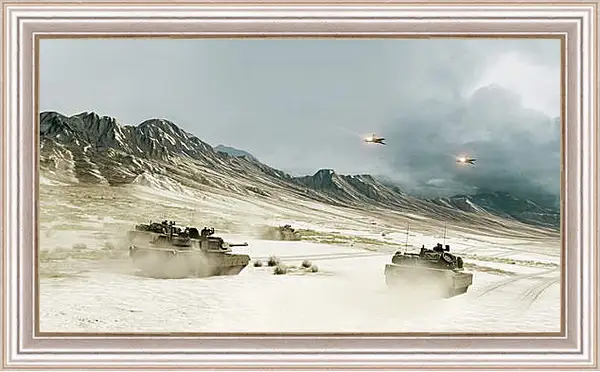 Картина в раме - Battlefield 3 Картина в раме - Battlefield 3