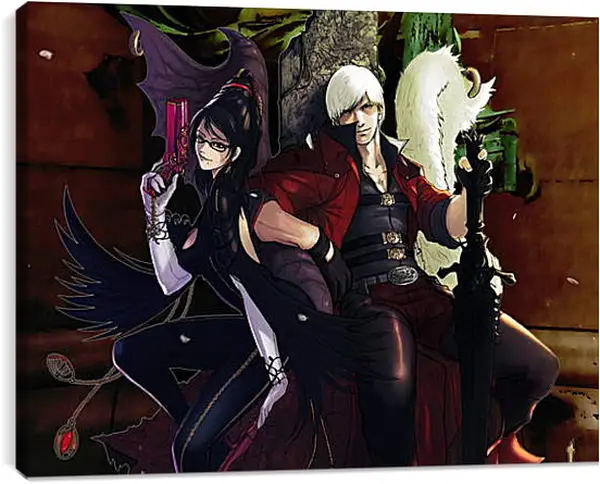 Постер на подрамнике - Devil May Cry Постер на подрамнике - Devil May Cry