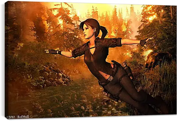Постер на подрамнике - Tomb Raider Постер на подрамнике - Tomb Raider