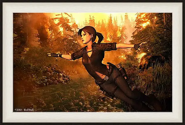 Картина в раме - Tomb Raider Картина в раме - Tomb Raider