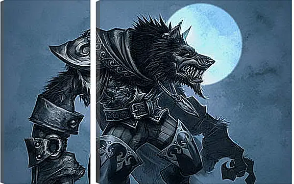 Модульная картина - Warhammer Модульная картина - Warhammer