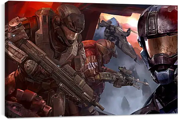 Постер на подрамнике - Halo Постер на подрамнике - Halo