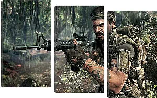 Модульная картина - Call Of Duty Модульная картина - Call Of Duty