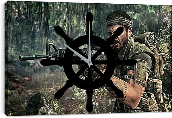 Часы картина - Call Of Duty Часы картина - Call Of Duty