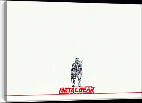 Постер на подрамнике - Metal Gear Постер на подрамнике - Metal Gear