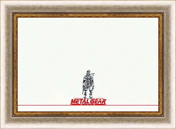 Картина в раме - Metal Gear Картина в раме - Metal Gear