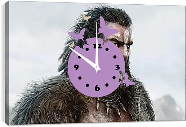 Часы картина - Far Cry Primal Часы картина - Far Cry Primal