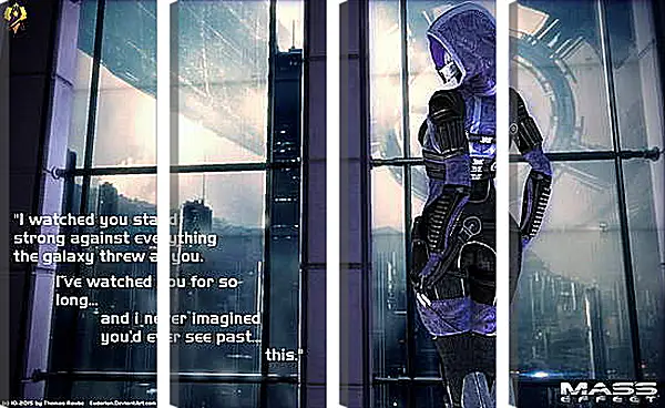 Модульная картина - Mass Effect 2 Модульная картина - Mass Effect 2