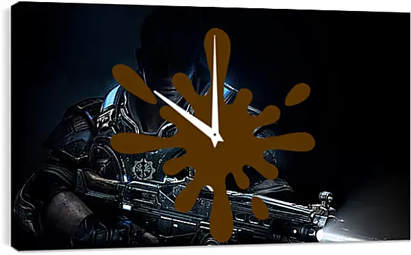 Часы картина - Gears Of War 4 Часы картина - Gears Of War 4