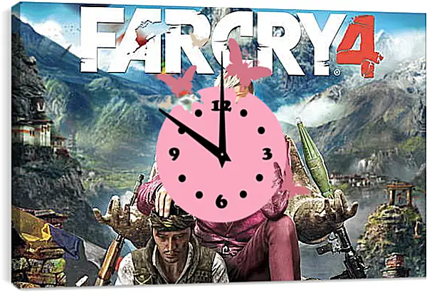 Часы картина - Far Cry 4 Часы картина - Far Cry 4