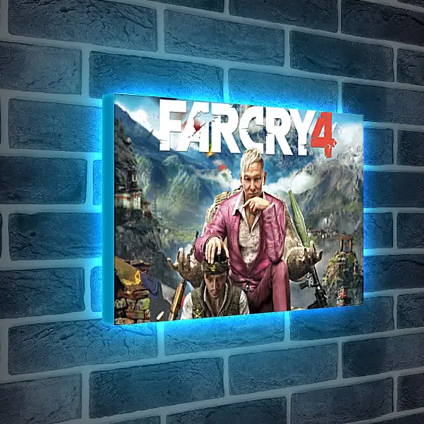 Лайтбокс световая панель - Far Cry 4 Лайтбокс световая панель - Far Cry 4