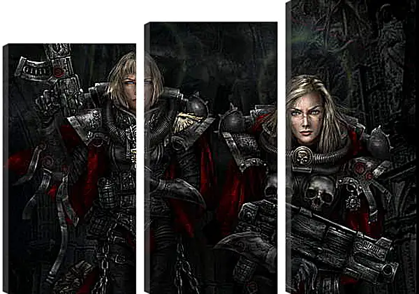 Модульная картина - Warhammer Модульная картина - Warhammer