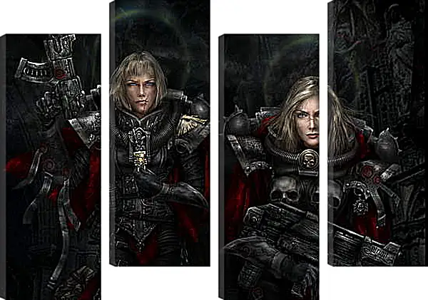 Модульная картина - Warhammer Модульная картина - Warhammer
