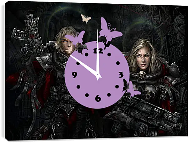 Часы картина - Warhammer Часы картина - Warhammer