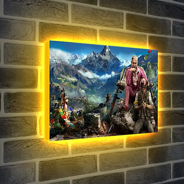 Лайтбокс световая панель - Far Cry 4 Лайтбокс световая панель - Far Cry 4