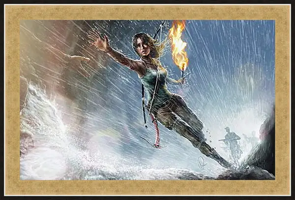 Картина в раме - Tomb Raider Картина в раме - Tomb Raider