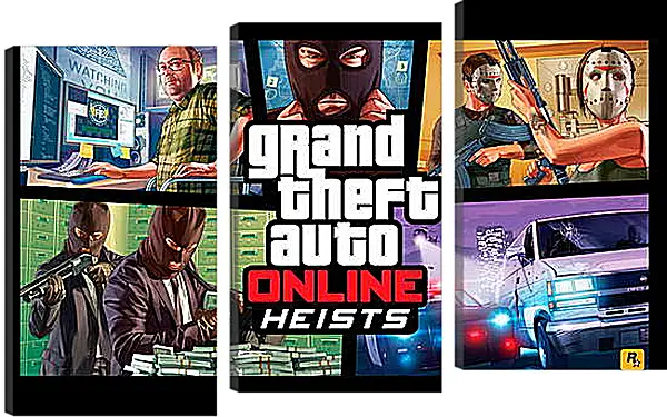 Модульная картина - Grand Theft Auto Online Модульная картина - Grand Theft Auto Online