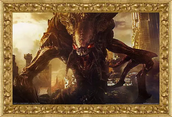 Картина в раме - Starcraft II Картина в раме - Starcraft II