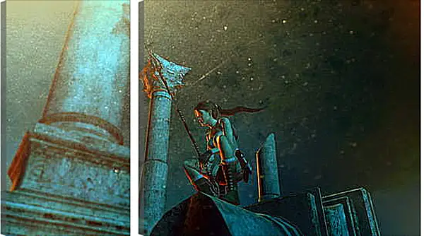 Модульная картина - Tomb Raider Модульная картина - Tomb Raider