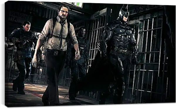 Постер на подрамнике - Batman: Arkham Knight Постер на подрамнике - Batman: Arkham Knight