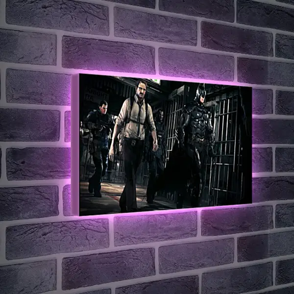 Лайтбокс световая панель - Batman: Arkham Knight Лайтбокс световая панель - Batman: Arkham Knight