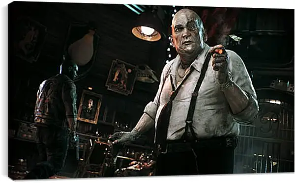 Постер на подрамнике - Batman: Arkham Knight Постер на подрамнике - Batman: Arkham Knight