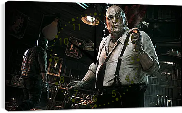 Часы картина - Batman: Arkham Knight Часы картина - Batman: Arkham Knight
