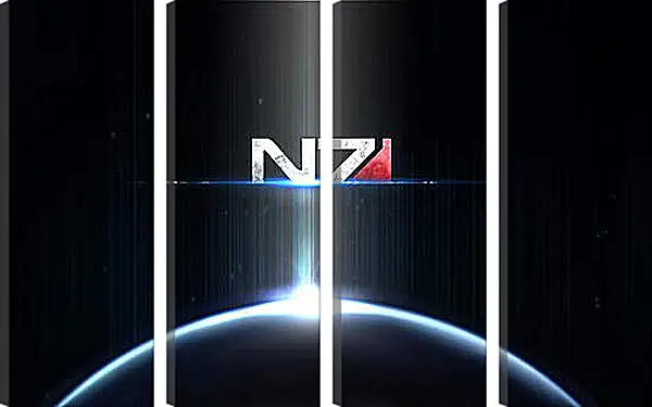 Модульная картина - Mass Effect Модульная картина - Mass Effect