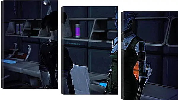 Модульная картина - Mass Effect Модульная картина - Mass Effect