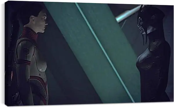 Постер на подрамнике - Mass Effect Постер на подрамнике - Mass Effect