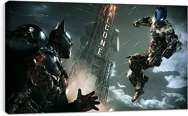 Постер на подрамнике - Batman: Arkham Knight Постер на подрамнике - Batman: Arkham Knight