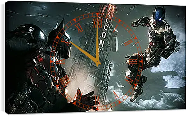 Часы картина - Batman: Arkham Knight Часы картина - Batman: Arkham Knight