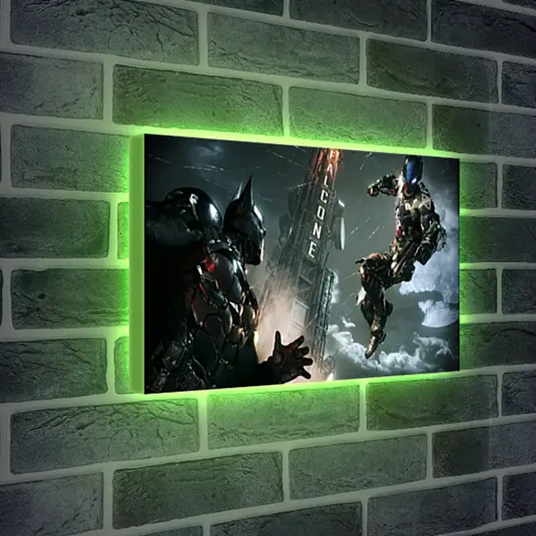 Лайтбокс световая панель - Batman: Arkham Knight Лайтбокс световая панель - Batman: Arkham Knight