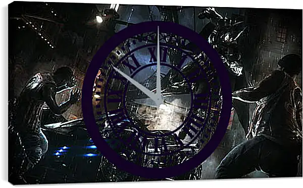 Часы картина - Batman: Arkham Knight Часы картина - Batman: Arkham Knight