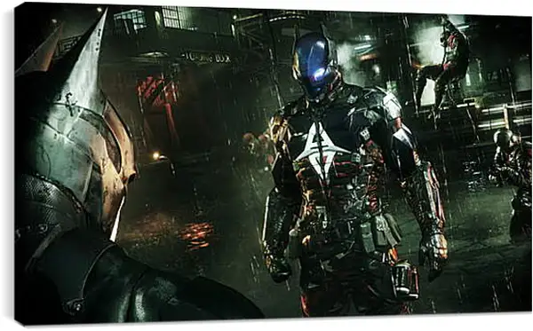 Постер на подрамнике - Batman: Arkham Knight Постер на подрамнике - Batman: Arkham Knight