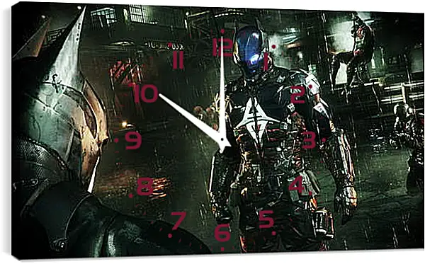 Часы картина - Batman: Arkham Knight Часы картина - Batman: Arkham Knight