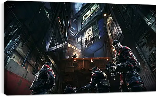 Постер на подрамнике - Batman: Arkham Knight Постер на подрамнике - Batman: Arkham Knight