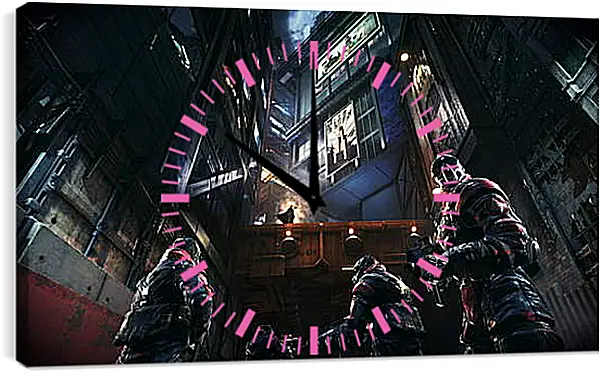 Часы картина - Batman: Arkham Knight Часы картина - Batman: Arkham Knight