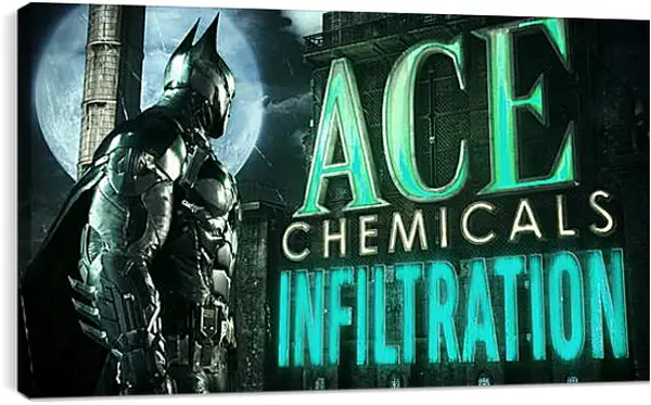 Постер на подрамнике - Batman: Arkham Knight Постер на подрамнике - Batman: Arkham Knight