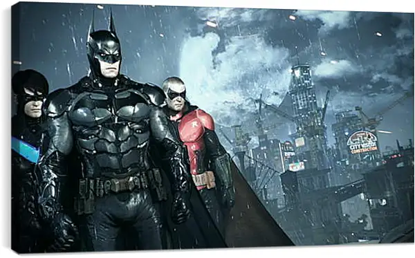 Постер на подрамнике - Batman: Arkham Knight Постер на подрамнике - Batman: Arkham Knight