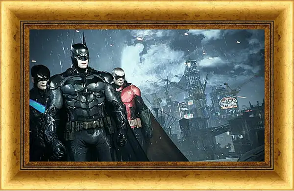 Картина в раме - Batman: Arkham Knight Картина в раме - Batman: Arkham Knight